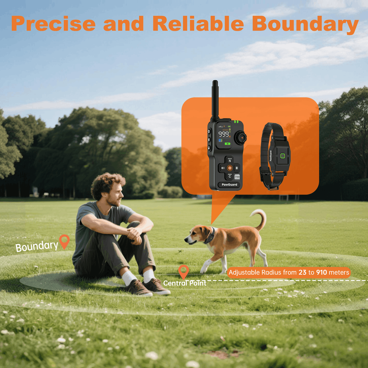 PawGuard 700 GPS Wireless Dog Fence