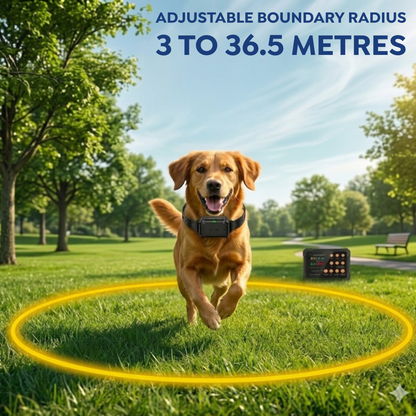 PawGuard F900 Plus Wireless Dog Fence 3-in-1 System with Training Features