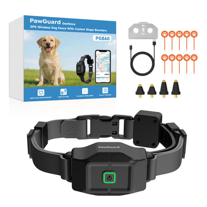 PawGuard GPS dog fence with App PG860