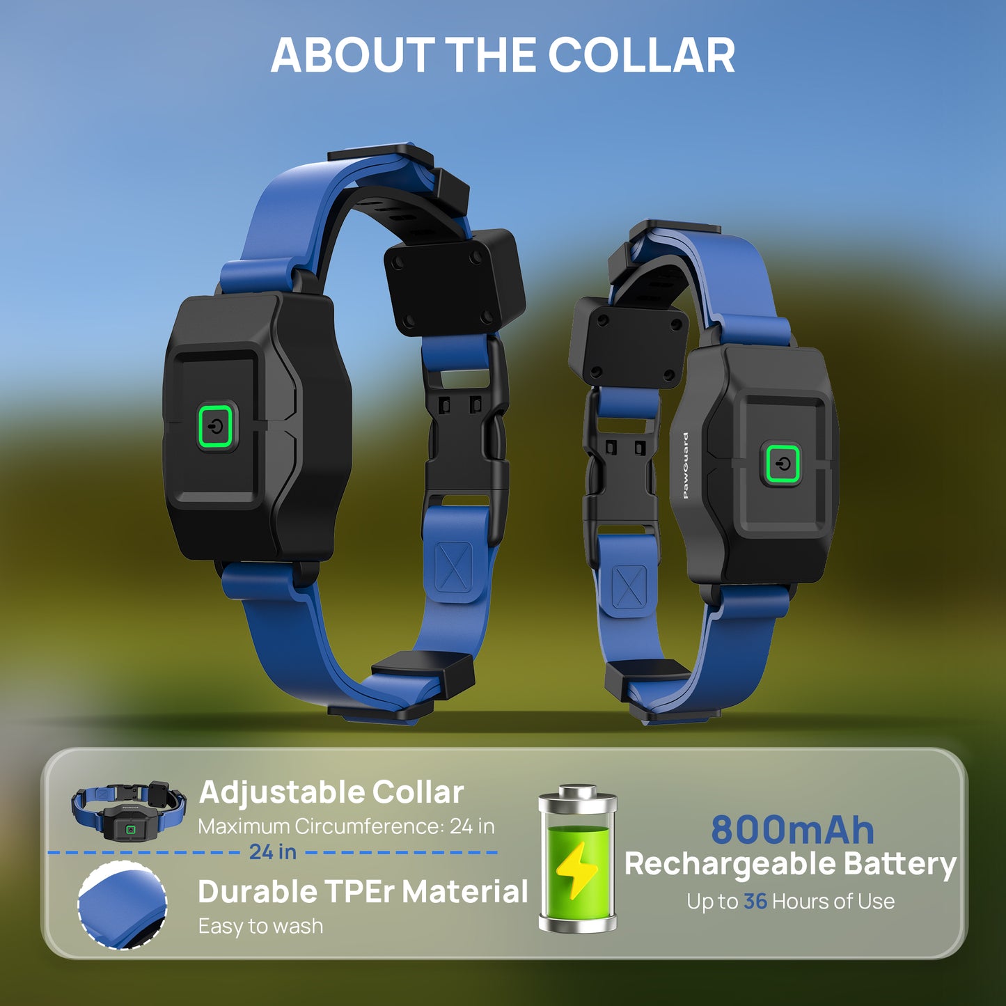 PawGuard GPS dog fence with App PG860