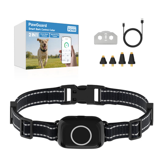 PawGuard PG900 Smart Anti-Bark Collar with App