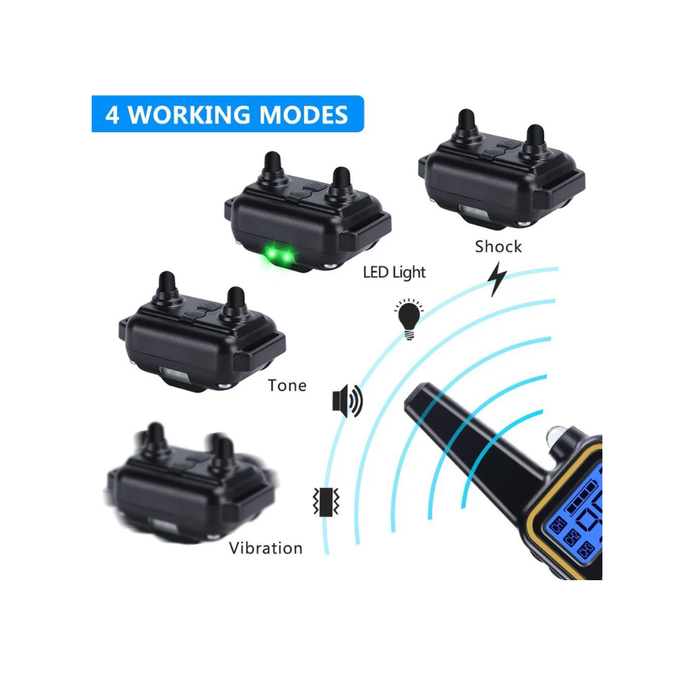 Pawguard Dog Training  Collar T776 Rechargeable, Long range
