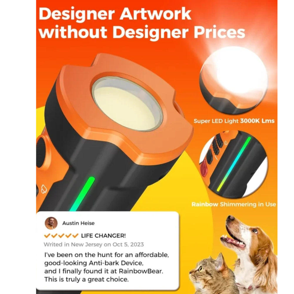 Pawguard UB122 Ultrasonic Bark Control – Advanced Anti-Barking Trainer