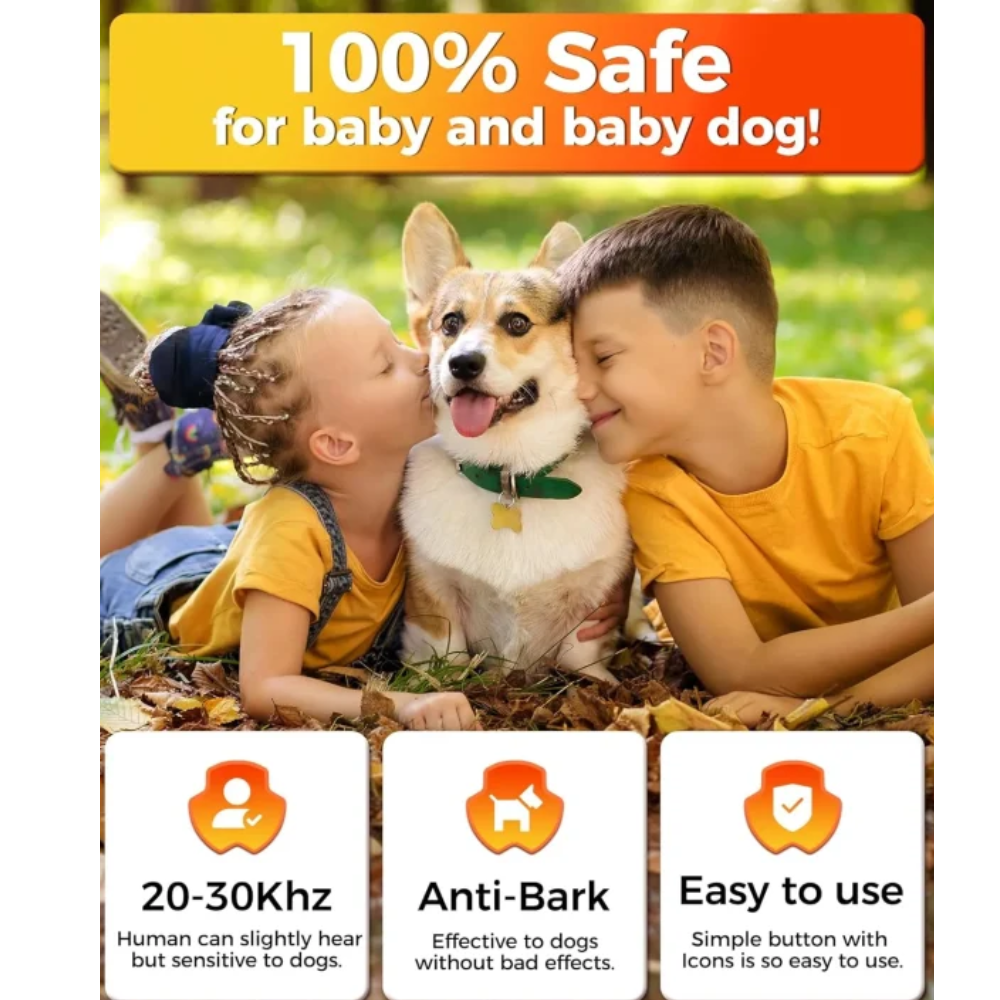 Pawguard UB122 Ultrasonic Bark Control – Advanced Anti-Barking Trainer